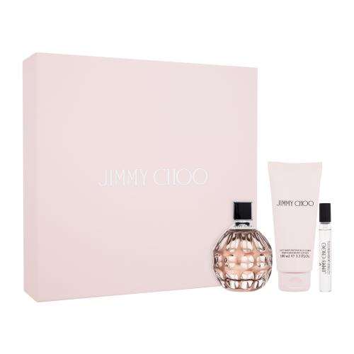 Jimmy Choo Jimmy Choo darčeková kazeta pre ženy parfumovaná voda 100 ml  telové mlieko 100 ml  parfumovaná voda 7,5 ml