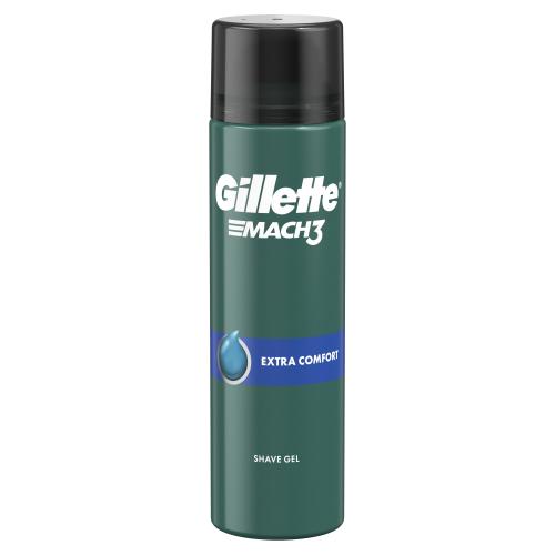 Gillette Mach3 Extra Comfort 200 ml upokojujúci gél na holenie pre mužov