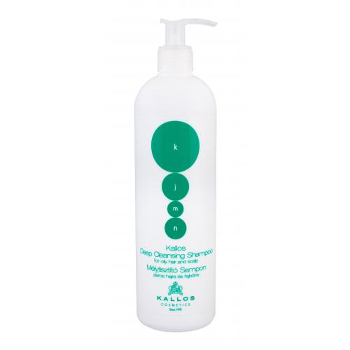Kallos Cosmetics KJMN Deep Cleansing Shampoo 500 ml šampón pre mastné vlasy a pokožku hlavy pre ženy