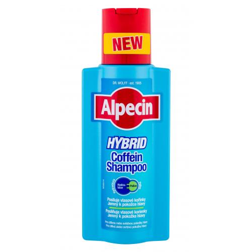 Alpecin Hybrid Coffein Shampoo 250 ml jemný šampón pre citlivú a svetlú pokožku pre mužov