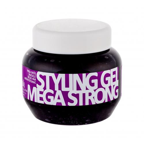 Kallos Cosmetics Styling Gel Mega Strong 275 ml extra tužiaci gél na vlasy pre ženy