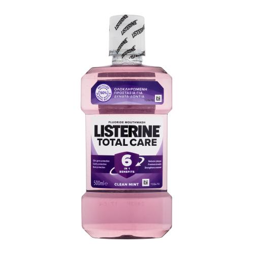 Listerine Total Care Mouthwash 6in1 500 ml ústna voda pre svieži dych unisex