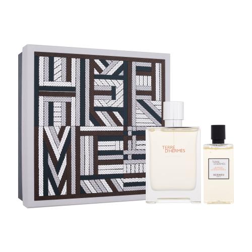 Hermes Terre d´Hermès Eau Givrée darčeková kazeta pre mužov parfumovaná voda 100 ml  sprchovací gél 80 ml