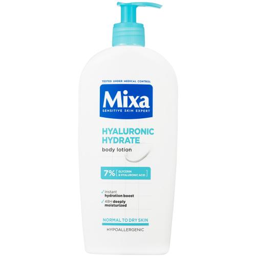 Mixa Hyaluronic Hydrate 400 ml intenzívne hydratačné telové mlieko pre ženy