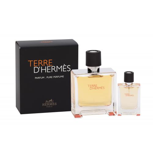 Hermes Terre d´Hermès darčeková kazeta pre mužov parfum 75 ml  parfum 12,5 ml