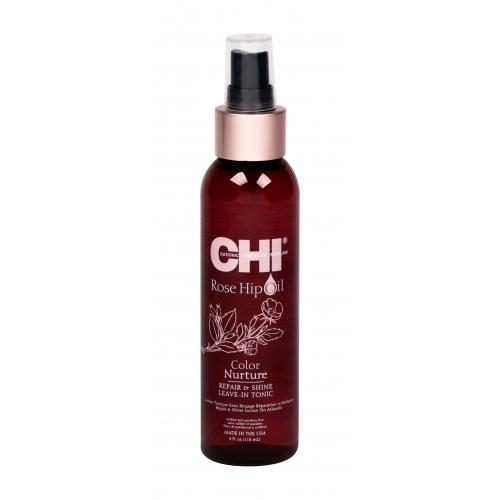 Farouk Systems CHI Rose Hip Oil Color Nurture 118 ml obnovujúci sprej pre lesk farbených vlasov pre ženy