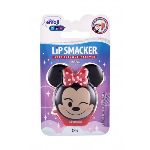 Lip Smacker Disney Minnie Mouse Strawberry Le-Bow-nade 7,4 g vyživujúci balzam na pery pre deti