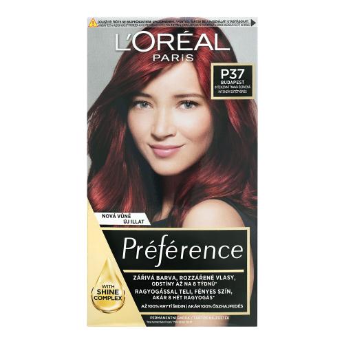 LOréal Paris Préférence Féria 60 ml farba na vlasy pre ženy P37 Pure Plum
