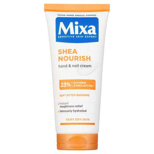 Mixa Shea Nourish Hand  Nail Cream 100 ml vyživujúci krém na ruky unisex