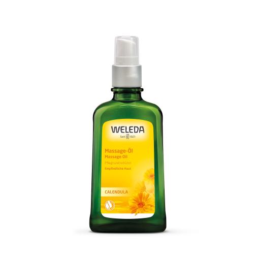 Weleda Calendula Massage Oil 100 ml nechtíkový masážny olej na citlivú pokožku unisex