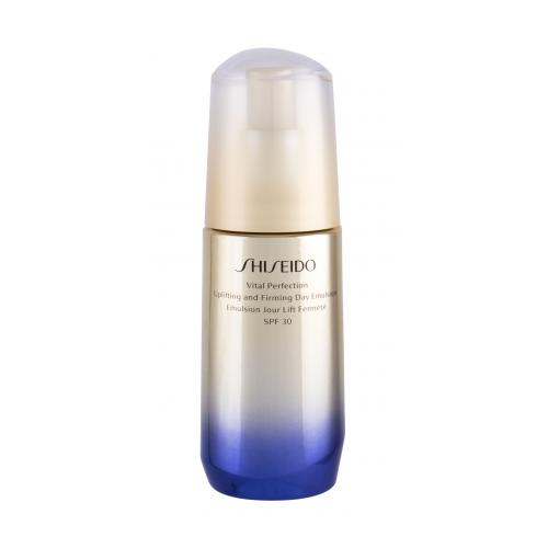 Shiseido Vital Perfection Uplifting And Firming Emulsion SPF30 75 ml liftingová emulzia proti vráskam pre ženy