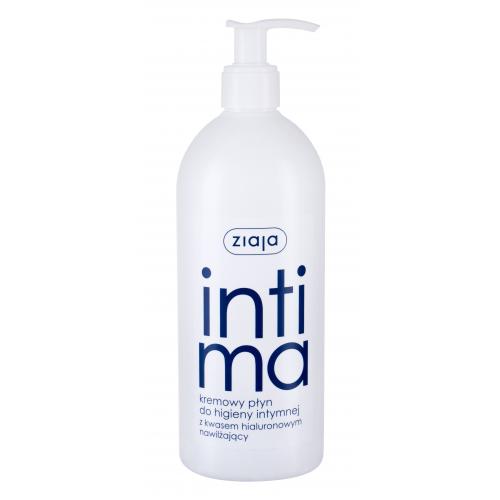 Ziaja Intimate Creamy Wash With Hyaluronic Acid 500 ml hydratačná krémová hygiena na upokojenie a ochranu pre ženy