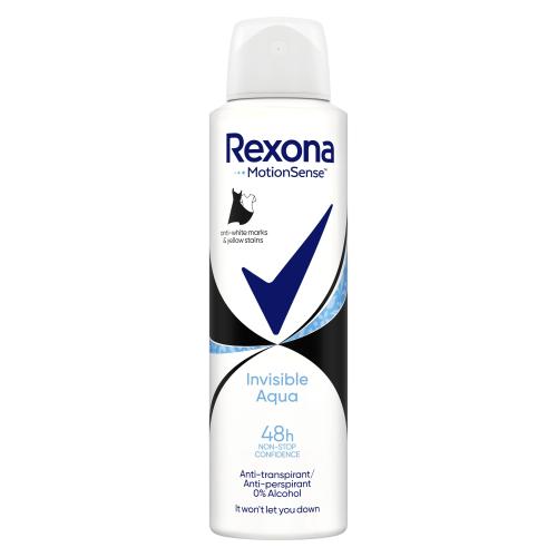 Rexona MotionSense Invisible Aqua 48h 150 ml antiperspirant deospray pre ženy