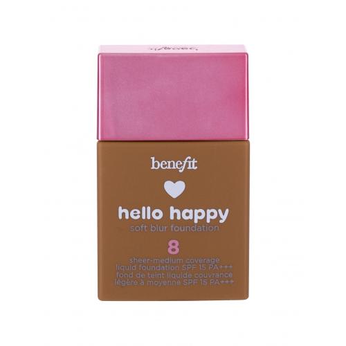 Benefit Hello Happy SPF15 30 ml tekutý make-up s uv filtrom pre ženy 08 Tan warm