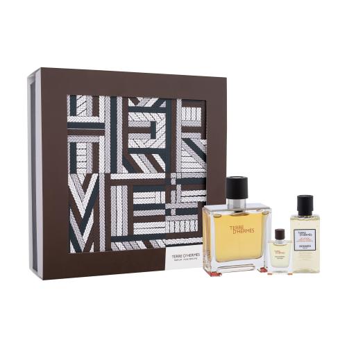 Hermes Terre d´Hermès darčeková kazeta pre mužov parfum 75 ml  sprchovací gél 40 ml  parfum 5 ml