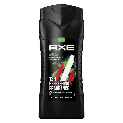 Axe Africa 3in1 400 ml energizujúci sprchovací gél pre mužov