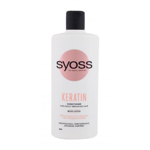 Syoss Keratin Conditioner 440 ml kondicionér na suché a lámavé vlasy. pre ženy