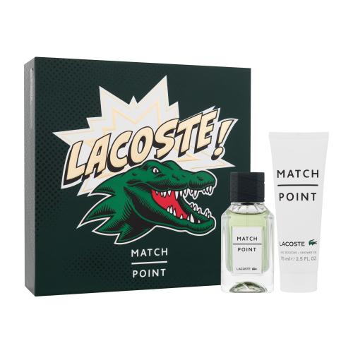 Lacoste Match Point darčeková kazeta pre mužov toaletná voda 50 ml  sprchovací gél 75 ml