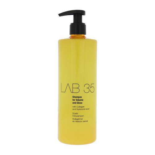 Kallos Cosmetics Lab 35 For Volume And Gloss 500 ml šampón pre jemné vlasy bez lesku pre ženy