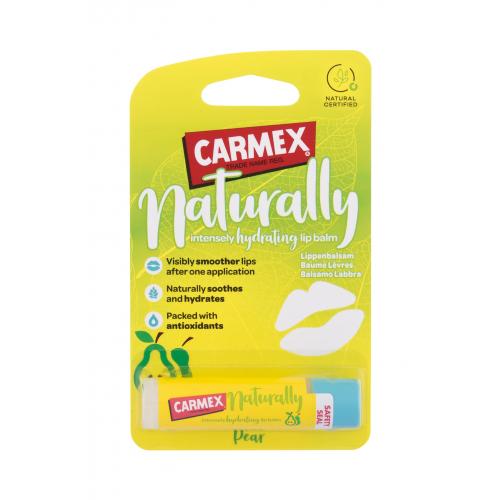 Carmex Naturally Pear 4,25 g balzam na intenzívnu hydratáciu pier pre ženy