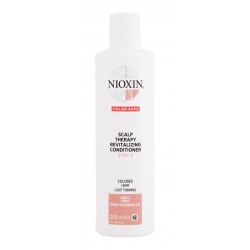 Nioxin System 3 Color Safe Scalp Therapy 300 ml posilňujúci kondicionér na farbené vlasy pre ženy
