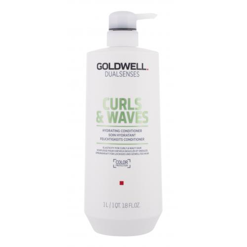 Goldwell Dualsenses Curls  Waves Hydrating 1000 ml hydratačný kondicionér na vlnité a kučeravé vlasy pre ženy