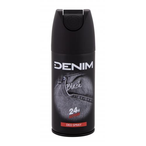 Denim Black 24H 150 ml dezodorant deospray pre mužov