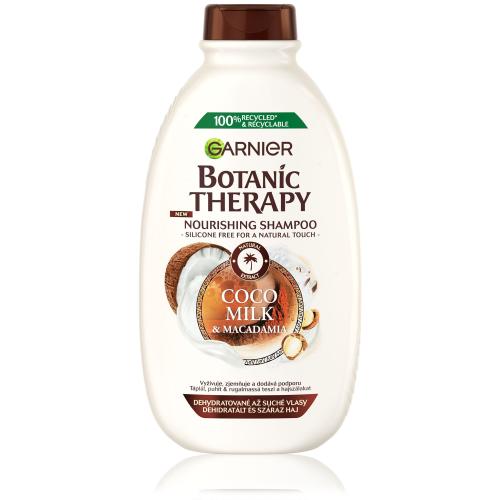Garnier Botanic Therapy Coco Milk  Macadamia 250 ml vyživujúci a zjemňujúci šampón na podporu vlasov pre ženy