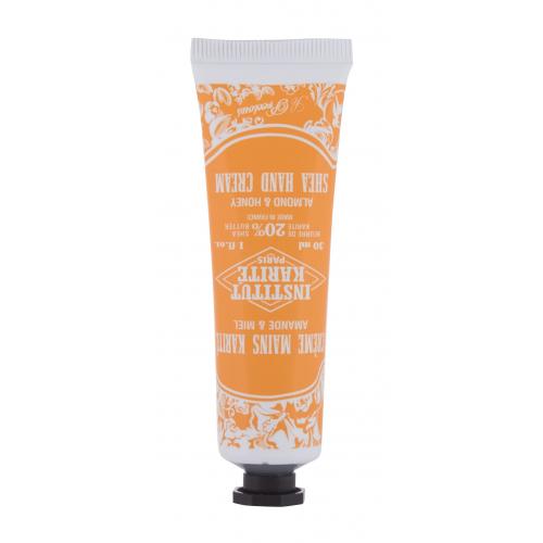 Institut Karité Shea Hand Cream Almond  Honey 30 ml hydratačný krém na ruky s vôňou mandlí a medu pre ženy
