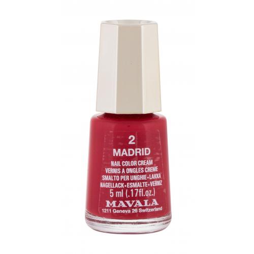 MAVALA Mini Color Cream 5 ml lak na nechty pre ženy 2 Madrid