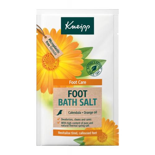 Kneipp Foot Care Foot Bath Salt Calendula  Orange Oil 40 g uvoľňujúca kúpeľná soľ na chodidlá unisex
