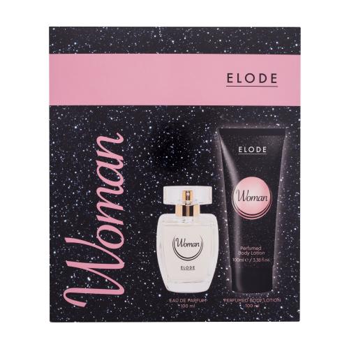 ELODE Woman darčeková kazeta pre ženy parfumovaná voda 100 ml  telové mlieko 100 ml