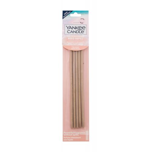 Yankee Candle Pink Sands Pre-Fragranced Reed Refill 5 ks náhradné vonné tyčinky do difuzéra unisex