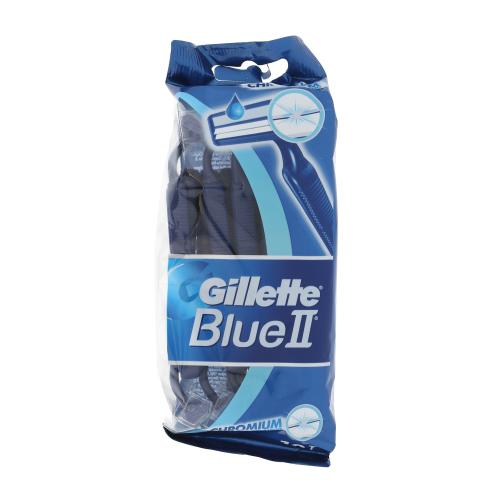 Gillette Blue II jednorazové holiace strojčeky pre mužov jednorazové holiace strojčeky 10 ks