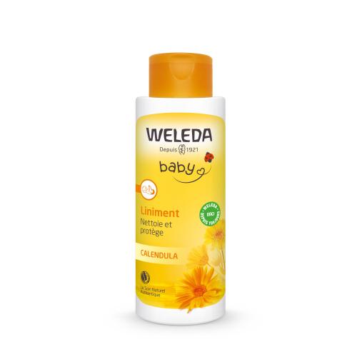 Weleda Baby Calendula Cleansing Milk For Baby Bottom 400 ml čistiace mlieko na zadoček pre deti