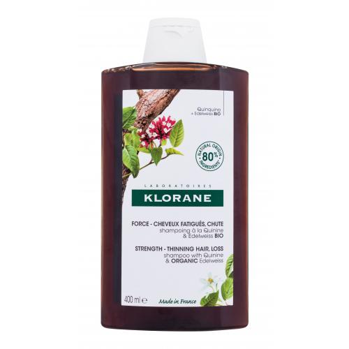 Klorane Organic Quinine  Edelweiss Strength - Thinning Hair, Loss 400 ml stimulačný a posilňujúci šampón pre ženy