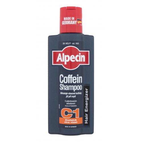 Alpecin Coffein Shampoo C1 375 ml šampón na stimuláciu rastu vlasov pre mužov