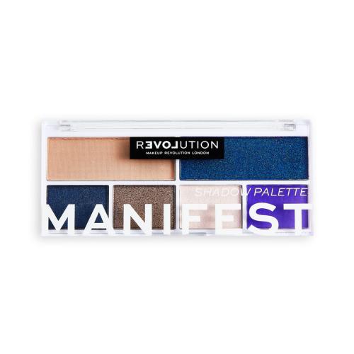 Revolution Relove Colour Play Shadow Palette 5,2 g paletka očných tieňov pre ženy Manifest