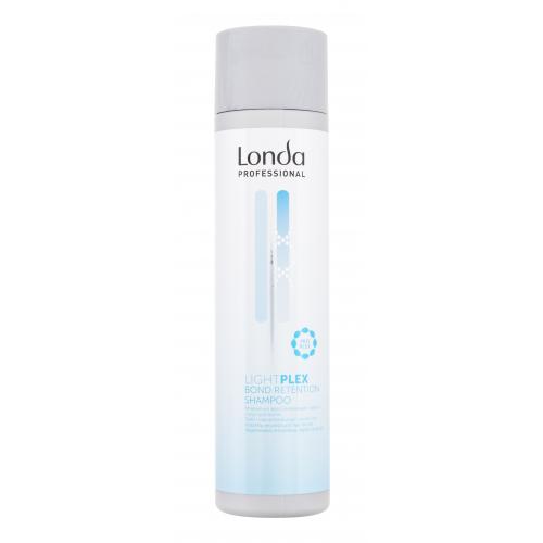 Londa Professional LightPlex Bond Retention Shampoo 250 ml šampón na posilnenie chemicky ošetrených vlasov pre ženy