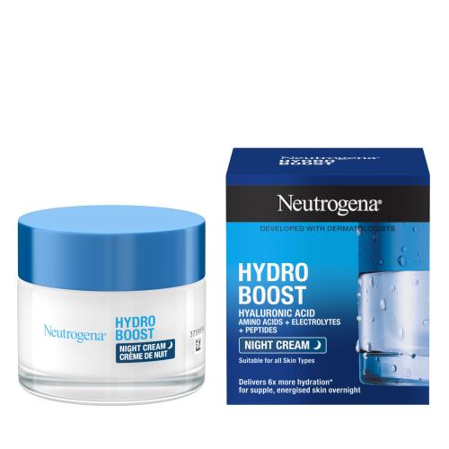 Neutrogena Hydro Boost Night Cream 50 ml hydratačný nočný pleťový krém unisex