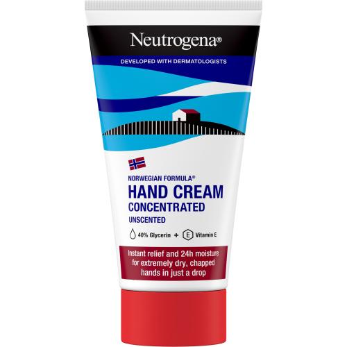 Neutrogena Norwegian Formula Hand Cream Unscented 75 ml krém na suché a popraskané ruky bez parfumácie unisex