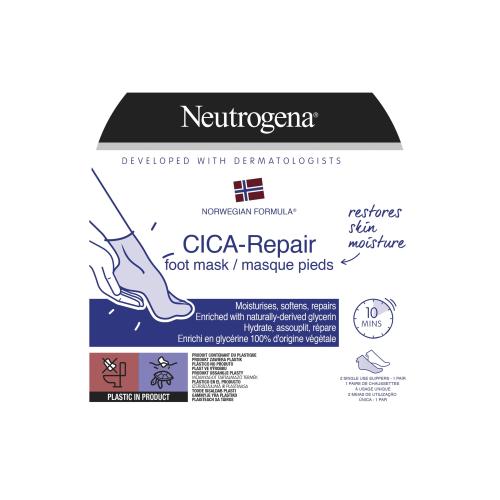 Neutrogena Norwegian Formula Cica-Repair 1 ks regeneračná maska na nohy unisex