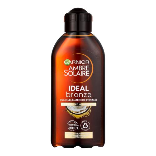 Garnier Ambre Solaire Ideal Bronze Body Oil 200 ml telový olej na výživu a zlepšenie odtieňa opálenej pokožky unisex