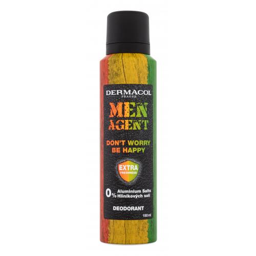 Dermacol Men Agent Don´t Worry Be Happy 150 ml osviežujúci dezodorant s citrusovou vôňou pre mužov