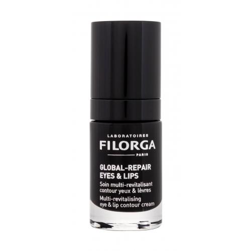 Filorga Global-Repair Eyes  Lips Multi-Revitalising Contour Cream 15 ml omladzujúci krém na okolie očí a pier pre ženy
