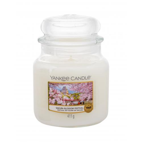 Yankee Candle Sakura Blossom Festival 411 g vonná sviečka unisex