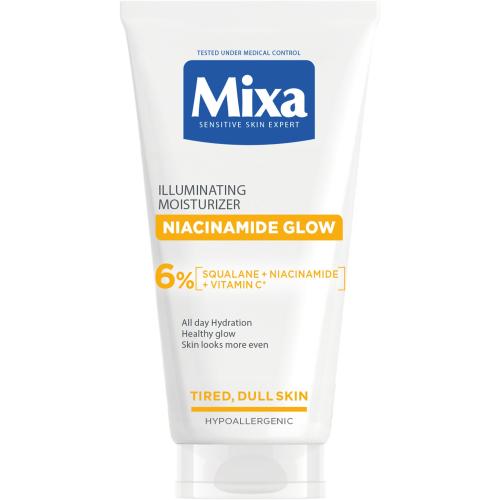 Mixa Niacinamide Glow Illuminating Moisturizer 50 ml hydratačný a rozjasňujúci denný pleťový krém pre ženy