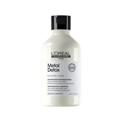 LOréal Professionnel Metal Detox Professional Shampoo 300 ml hĺbkovo čistiaci šampón na farbené vlasy pre ženy