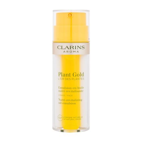 Clarins Aroma Plant Gold Nutri-Revitalizing Oil-Emulsion 35 ml hydratačný, vyživujúci a revitalizačný pleťový krém s olejovou emulziou pre ženy