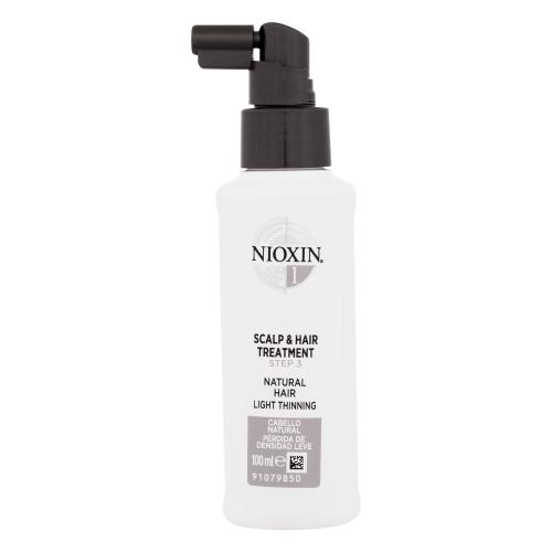 Nioxin System 1 Scalp  Hair Treatment 100 ml objemová bezoplachová starostlivosť na jemné a rednúce vlasy pre ženy